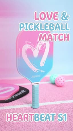 Joysent Pickleball Racket Fiberglass 13mm Honeycomb Core Couples Pickleball Paddles For Beginners Lightweight Power Paddles