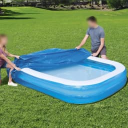 Swimming Pool Cover Cloth 262×175/305×183cm Thickeness Square Dust-proof Cloth For Swimming Pool Protection Accessories