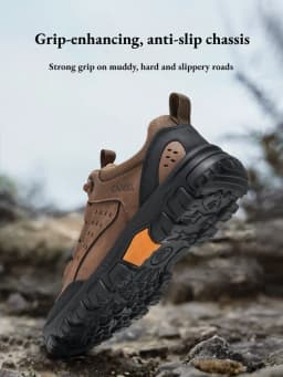 Golden Camel Non-slip Men Hiking Shoes Breathable Outdoor Wear Resistant Splashproof Climbing Men Sneaker Tourism Mountain Shoes