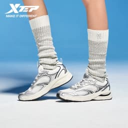 Xtep Y2K Running Sneakers For Women Winter Retro Casual Shock-Absorbing Versatile Lightweight Outdoor Sports Shoes 874218320005