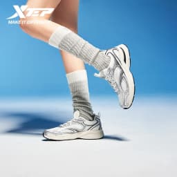 Xtep Y2K Running Sneakers For Women Winter Retro Casual Shock-Absorbing Versatile Lightweight Outdoor Sports Shoes 874218320005
