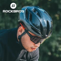 ROCKBROS Ultralight Cycling Helmet Breathable High Strength Helmet Integrated Safety Helmet Adjustable Men Women Cycling Helmet