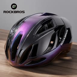 ROCKBROS Ultralight Cycling Helmet Breathable High Strength Helmet Integrated Safety Helmet Adjustable Men Women Cycling Helmet