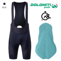 RION Men's Cycling Shorts Pro Bicycle Bib Tights MTB Padded Bike Clothing Italian Dolomiti Pads 8H Roading Biking Bibs Slim Fit