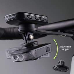 RAVEMEN FR1100 SE FR500 Bike Headlight For Garmin Wahoo Bicycle Front Lamp Rechargeable Side Visibility Day&Night AOM06 Mount