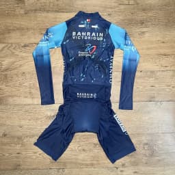 LASER CUT Skinsuit 2026 Bahrain Victorious TEAM CYCLING Bodysuit