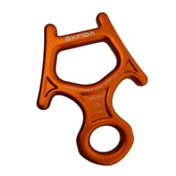 30KN Climbing Descender Figure 8 Ring Descender & Rappelling Device Climbing Downhill Canyoneering Rescue Firefighter Equipment