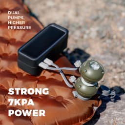 Naturehike Wind-nano Air Pump 3.5Kpa Ultralight For Outdoor Air Mattress Inflating Mat 8 Nozzles Pocket Camping Light Portable