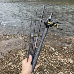 4/5 Sections Casting Spinning Fishing Set 1.8-2.1m Carbon Fiber Fishing Rod 7.2:1/5.2:1 Reel Travel Combo Pesca Fishing