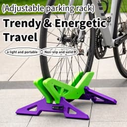 Adjustable Parking Rack Plastic Bike Stand 26-80mm Telescopic Quick Release Portable Anti-Slip Stable For MTB Road Bike