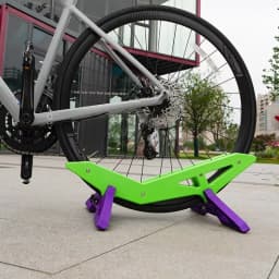 Adjustable Parking Rack Plastic Bike Stand 26-80mm Telescopic Quick Release Portable Anti-Slip Stable For MTB Road Bike