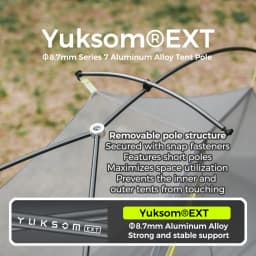 Naturehike Star Trail EXT Hiking Tent 1 2 Person Tent 10D Nylon Ultralight Camping Backpacking Trekking Waterproof Shelter Tent