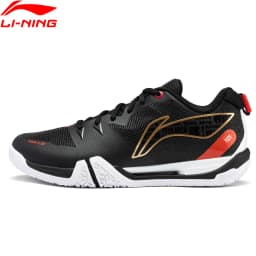 Li-Ning Unisex SAGA 2 SE Badminton Shoes BOOM Shock Absorption Energy Return LiNing Professional Sneakers AYZU001