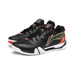 Li-Ning Unisex SAGA 2 SE Badminton Shoes BOOM Shock Absorption Energy Return LiNing Professional Sneakers AYZU001
