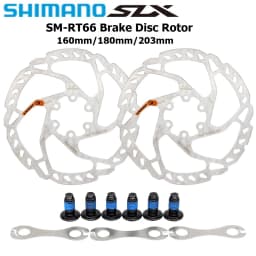 SHIMANO SLX M7000 SM RT66 Brake Disc 6 Bolt Bikes Disc Brake Disc 160MM 180MM 203MM