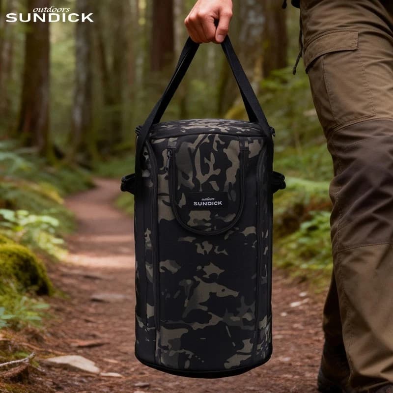 Outdoor camping, picnic, 5kg gas cylinder storage bag, large capacity, thick gas cylinder protection bag