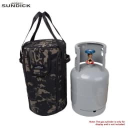 Outdoor camping, picnic, 5kg gas cylinder storage bag, large capacity, thick gas cylinder protection bag