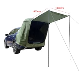 Outdoor Car Rear Extension Tent Camping Picnic Awning Canopy Sunshade Rainproof Waterproof Vehicle Tail Tent
