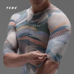TCRC Cycling Jersey Men Women Summer Short Sleeve Bicycle Tops Quick Dry Breathable Bike Shirts Road Bike MTB Clothing