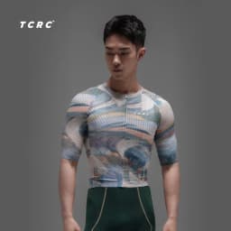 TCRC Cycling Jersey Men Women Summer Short Sleeve Bicycle Tops Quick Dry Breathable Bike Shirts Road Bike MTB Clothing
