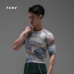 TCRC Cycling Jersey Men Women Summer Short Sleeve Bicycle Tops Quick Dry Breathable Bike Shirts Road Bike MTB Clothing