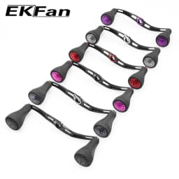 EKFan 150MM Baitcasting Fishing Reel Handle for A/S/D 7*4/8*5mm Hole Ultra Long Aluminum Alloy BC Reel Handle Lure Reel Handle