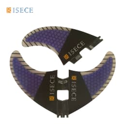 RISECE Surfboard Fins G3/G5/G7 Size Thruster 3PCS Set Fiberglass Honeycomb Carbon fiber Tri Fins Quilhas Surf Fin
