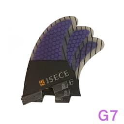 RISECE Surfboard Fins G3/G5/G7 Size Thruster 3PCS Set Fiberglass Honeycomb Carbon fiber Tri Fins Quilhas Surf Fin