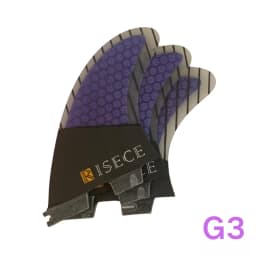 RISECE Surfboard Fins G3/G5/G7 Size Thruster 3PCS Set Fiberglass Honeycomb Carbon fiber Tri Fins Quilhas Surf Fin