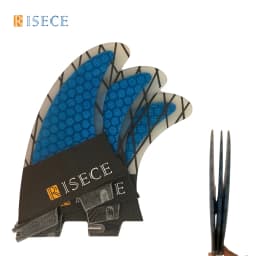 RISECE Surfboard Fins G3/G5/G7 Size Thruster 3PCS Set Fiberglass Honeycomb Carbon fiber Tri Fins Quilhas Surf Fin