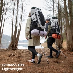 BISINNA Camping Tent 1-2 Person Portable Double Layer 210T Polyester Waterproof Backpacking Tent for Outdoor Hiking Beach Travel