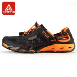HUMTTO Men Upstream Shoes Outdoor Trekking Wading Aqua Shoes Breathable Mesh Quick drying ankle women Sneakers walking Non-slip