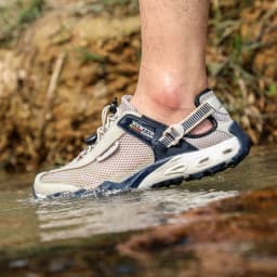 HUMTTO Men Upstream Shoes Outdoor Trekking Wading Aqua Shoes Breathable Mesh Quick drying ankle women Sneakers walking Non-slip