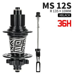 KOOZER XM490 MTB Hub 72 Clicks 6 Pawls 28/32/36H HG SX NX 8-12S TA QR 100x9/100x15 135x10/142x12 Bike Hubs