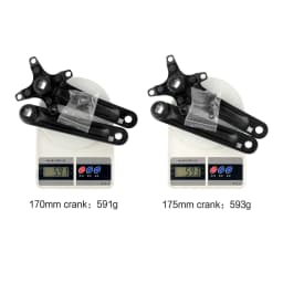 Prowheel Sqaure Hole MTB Crank 170 175mm Mountain Bicycle Crank Arm 104BCD Sprocket 8 9 10 11 12 Speed Cycling Parts