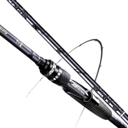 HASIDA Black Great Sage Bass Fishing Rod T1100+M40X Carbon 2-Piece Fast Action Titanium SIC Guides Spinning Casting Lure Rod