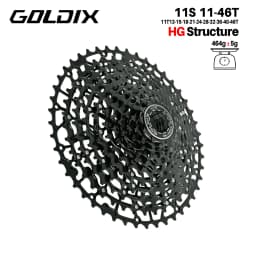 GOLDIX 11-speed cassette hg For Shimano 11 40t 42t 46t 48t 50t 52t cassette 11 speed ultralight hollow Mountain bike cassette