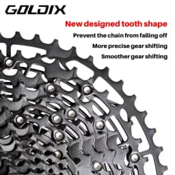 GOLDIX 11-speed cassette hg For Shimano 11 40t 42t 46t 48t 50t 52t cassette 11 speed ultralight hollow Mountain bike cassette