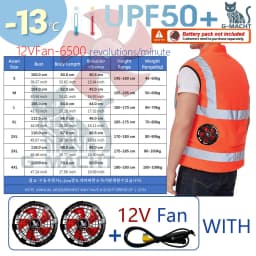 G-MACHT Summer Cooling 2/3/4 Fans Vest USB 12V/5V Fans Charging Breathable Sleeveless Air Conditioner Waistcoat For Outdoor Work