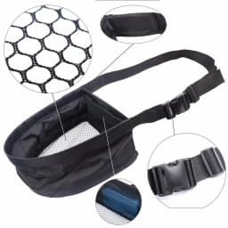 Maximumcatch FLSB/STBM Nylon Mesh Fly Fishing Stripping Basket with Flexible Rigid PVC Frame Quick-Dry Fly Fishing Bag