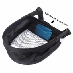 Maximumcatch FLSB/STBM Nylon Mesh Fly Fishing Stripping Basket with Flexible Rigid PVC Frame Quick-Dry Fly Fishing Bag