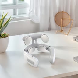 4-head Neck Massager USB Rechargeable Cervical Massager with Heat Electric Neck Massager for Women Men