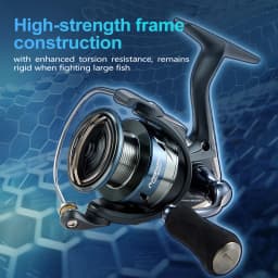 Soloking AVISPARK Spinning Fishing Reel 15KG Max Drag Power 5.2:1 Gear Ratio Ultra-Smooth Spinning Reel for Bass Pike Fishing