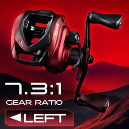 SEASIR SYNCO Baitcasting Reel 6.4/7.3/8.1 Gear Ratio Brass Gear NMB Bearings 5+1 Resistant 8kg Drag Saltwater Fishing Reel