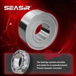 SEASIR SYNCO Baitcasting Reel 6.4/7.3/8.1 Gear Ratio Brass Gear NMB Bearings 5+1 Resistant 8kg Drag Saltwater Fishing Reel