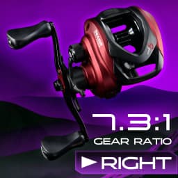 SEASIR SYNCO Baitcasting Reel 6.4/7.3/8.1 Gear Ratio Brass Gear NMB Bearings 5+1 Resistant 8kg Drag Saltwater Fishing Reel