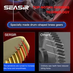 SEASIR SYNCO Baitcasting Reel 6.4/7.3/8.1 Gear Ratio Brass Gear NMB Bearings 5+1 Resistant 8kg Drag Saltwater Fishing Reel