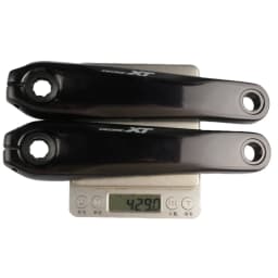 Shimano Deore XT FC-M8150 Left/Right Crank Arm 165mm E-BIKE HOLLOWTECH Crank Arm Set For E7000/EP800 motors For E-MTB