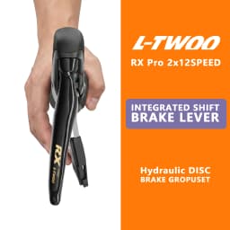 NEW! LTWOO RX Pro 2x12S Drivetrain Group for Road Bike, Hydraulic Disc Brakes, 12S Gear Lever, Rear Derailleur, Full Groupset