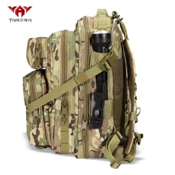 YAKEDA 30L multifunctional outdoor backpack with large capacity and multi compartment design, adjustable chest buckle